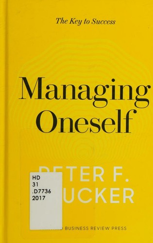 Managing Oneself