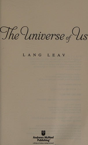 The Universe of Us