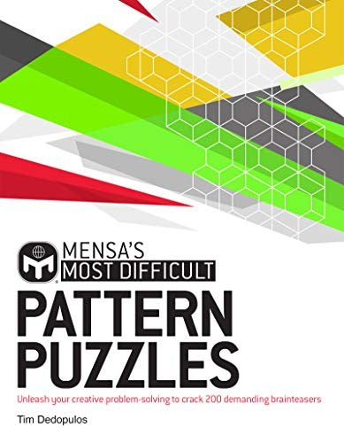 Mensas Most Difficult Pattern Puzzles