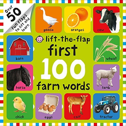First 100 Farm Words Lift-the-flap