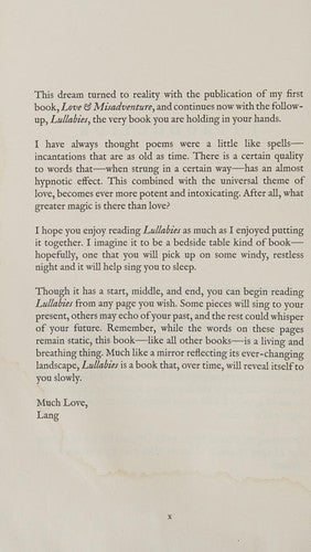 Lullabies