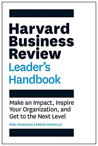 Harvard Business Review : Leaders Handbook