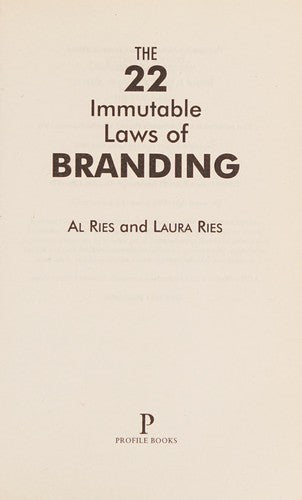22 Immutable Laws of Branding